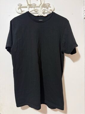 Men's Short Sleeve Crew Neck T-Shirt in Black